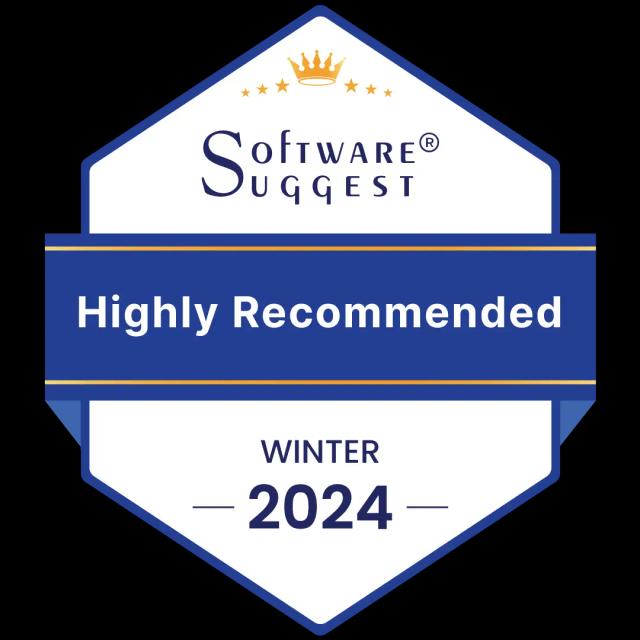 Highly Recommended on SoftwareSuggest