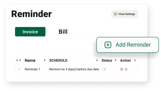 Automated reminders and compliance